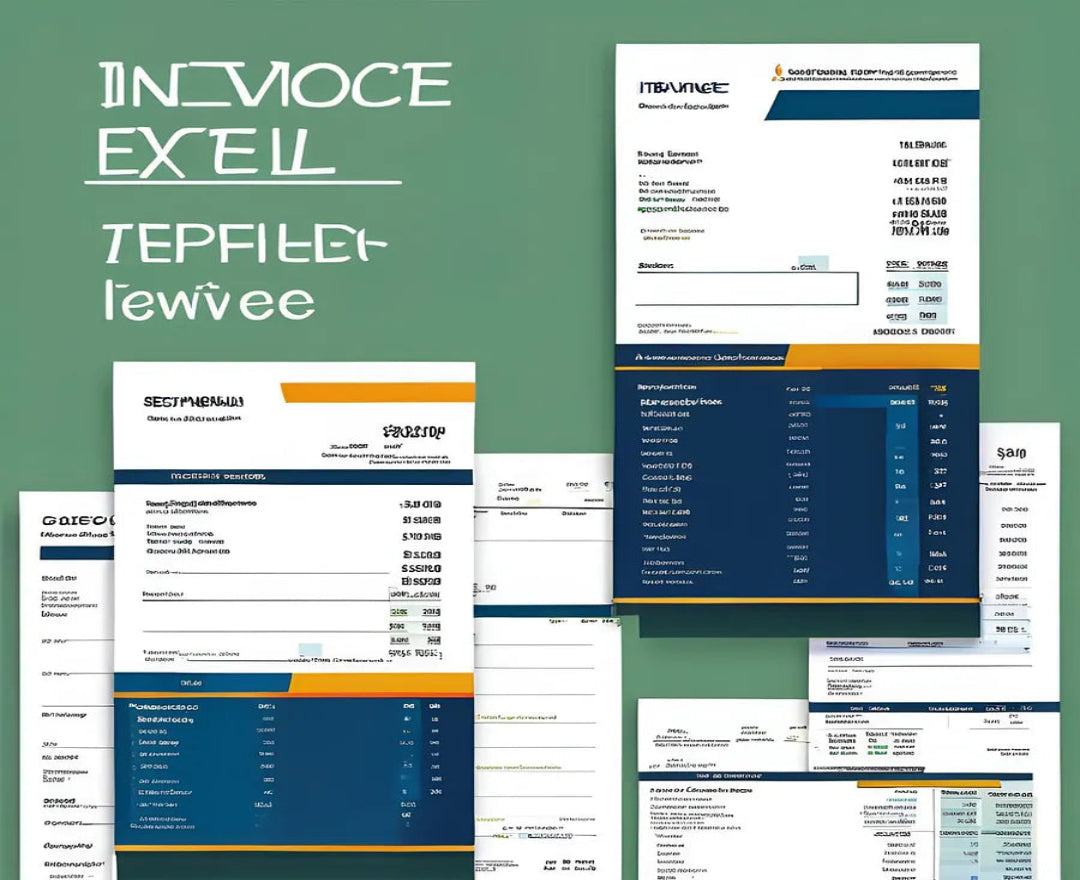Professional Invoice Excel Template Bundle