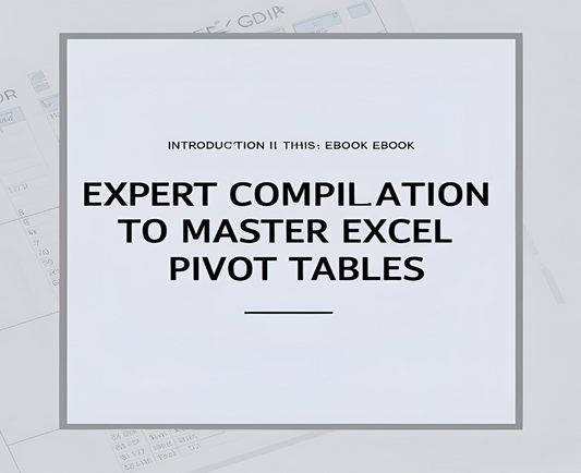 Expert Compilation Tips to Master Excel Pivot Tables– Study Course