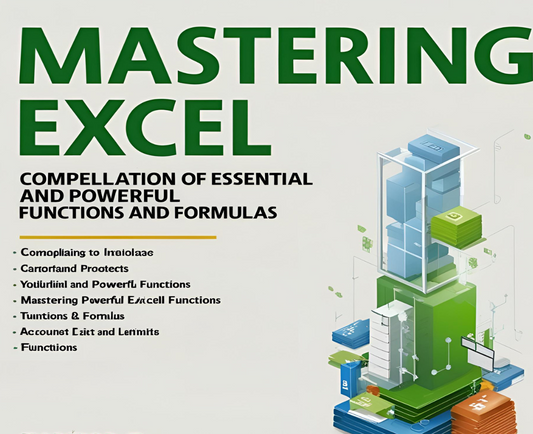 Mastering Excel: Compellation Of Essential and Powerful Functions And Formulas – E-Book