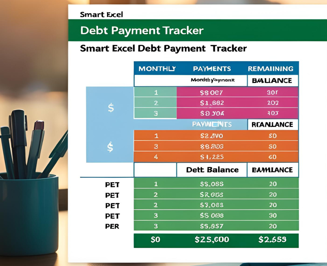 Smart Excel Debt Payment Tracker – Take Control of Your Finances