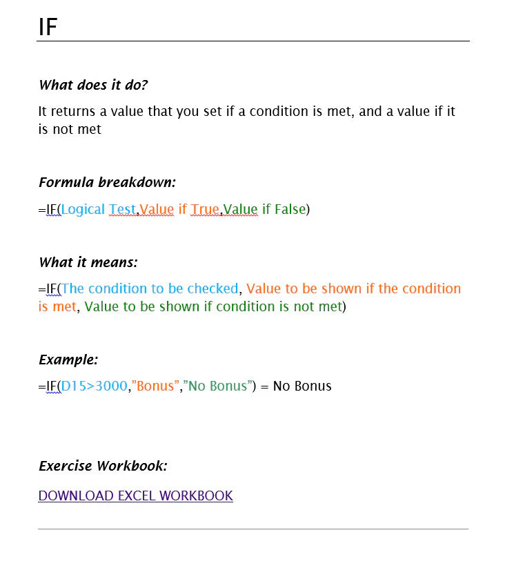 Mastering Excel: Compellation Of Essential and Powerful Functions And Formulas – E-Book