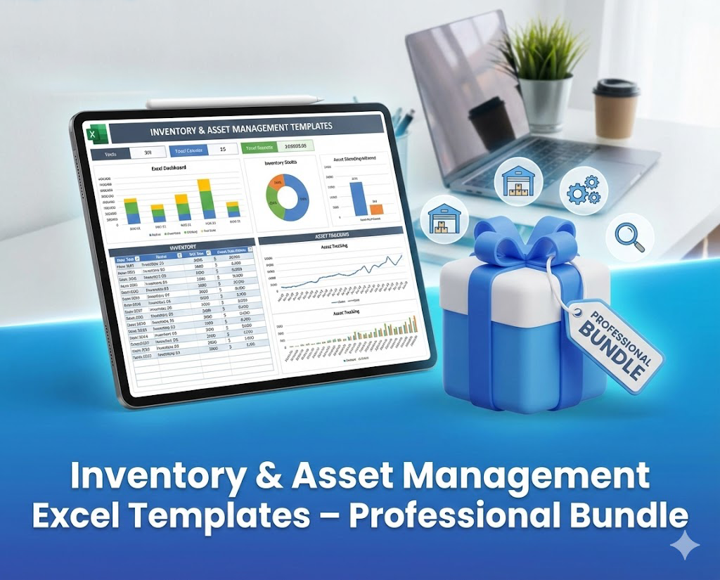 Inventory & Asset Management Excel Templates – Professional Bundle