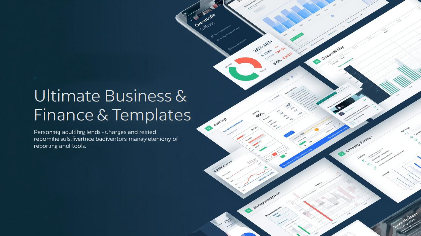 Ultimate Business & Finance Excel Templates Bundle:  Accounting, Budgeting, Cash Flow, Inventory & Reporting Tools