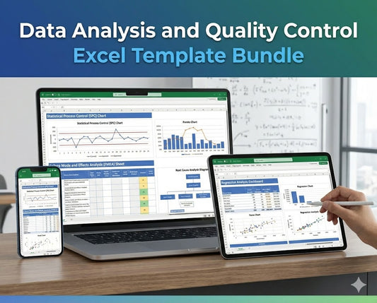 Excel Template Collection for Data Analysis and Quality Control Management