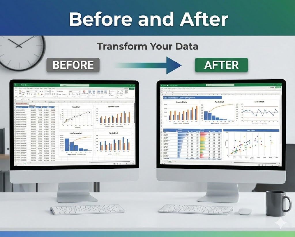 Excel Template Collection for Data Analysis and Quality Control Management