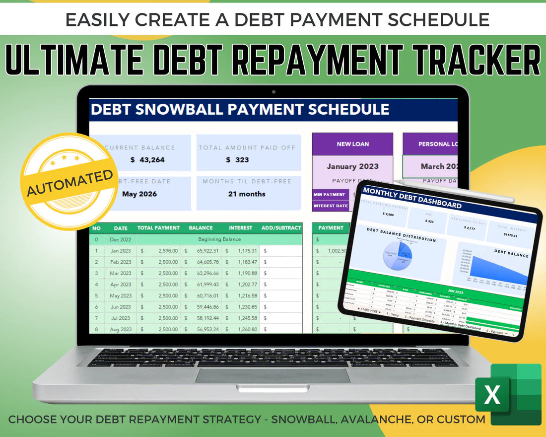 Ultimate Debt Repayment Tracker!