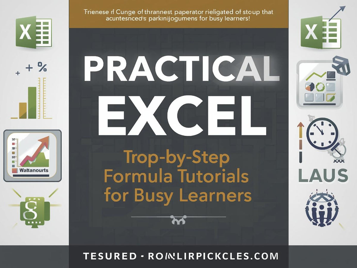 Excel Tutorial Study Practical Excel: Step-by-Step Formula Tutorials for Busy Learners - eB ...