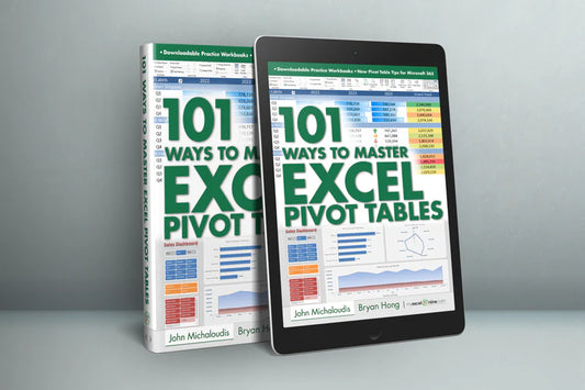 101 Ways To Master Excel Pivot Tables E-Book